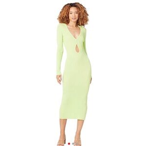 Bardot Rosario Long Sleeve Knit Dress